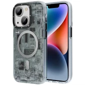 Youngkit Apple iPhone 14 Plus Kılıf Magsafe Şarj Özellikli YoungKit Technology Serisi Kapak thumbnail 1