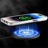 Youngkit Apple iPhone 14 Pro Max Kılıf Magsafe Şarj Özellikli Youngkit Water-Ink Serisi Kapak thumbnail 5