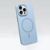 Youngkit Apple iPhone 15 Pro Max Kılıf Magsafe Şarj Özellikli Çizilmeye ve Aşınmaya Dayanıklı Youngkit Velvet Serisi Kapak thumbnail 12