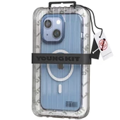 Youngkit Apple iPhone 14 Plus Kılıf Magsafe Şarj Özellikli Youngkit Coloured Glaze Serisi Kapak thumbnail 6