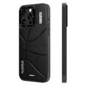 Youngkit Apple iPhone 15 Pro Max Kılıf Magsafe Şarj Özellikli Youngkit Backboard Serisi Leather Kapak thumbnail 1