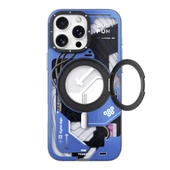 Youngkit Apple iPhone 16 Pro Max Kılıf Magsafe Şarj Özellikli Youngkit 360° Standlı Starship Serisi Kapak thumbnail 12