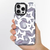 Youngkit Apple iPhone 15 Pro Max Kılıf Magsafe Şarj Özellikli Airbagli Çift Katmanlı Youngkit Star&Butterfly Serisi Kapak thumbnail 7