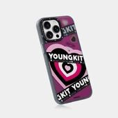 Youngkit Apple iPhone 15 Pro Max Kılıf Magsafe Şarj Özellikli Airbagli Çift Katmanlı Youngkit Flipped Serisi Kapak thumbnail 6