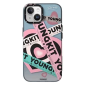 Youngkit Apple iPhone 15 Pro Max Kılıf Magsafe Şarj Özellikli Airbagli Çift Katmanlı Youngkit Flipped Serisi Kapak thumbnail 8