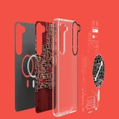 Youngkit Galaxy S23 Plus Kılıf Magsafe Şarj Özellikli YoungKit Technology Serisi Kapak thumbnail 5