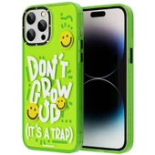 Youngkit Apple iPhone 14 Pro Kılıf Mutlu Mod Figürlü YoungKit Happy Mood Serisi Kapak - 10