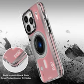 Youngkit Apple iPhone 14 Pro Max Kılıf Magsafe Şarj Özellikli Lens Figürlü YoungKit Art Film Serisi Kapak thumbnail 6