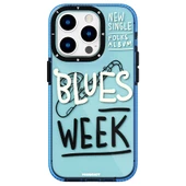 Youngkit Apple iPhone 14 Pro Kılıf Şeffaf Renkli Yazı Temalı Tasarım YoungKit Jazz Serisi Kapak - 6