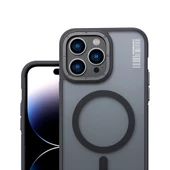 Youngkit Apple iPhone 14 Pro Kılıf Magsafe Şarj Özellikli Youngkit Rock Sand Serisi Kapak thumbnail 9