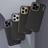 Youngkit Apple iPhone 14 Pro Max Kılıf Magsafe Şarj Özellikli YoungKit 600D Kevlar Kapak thumbnail 4