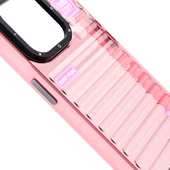 Youngkit Apple iPhone 15 Pro Max Kılıf Şeffaf Renkli Tasarım YoungKit Fluorite Serisi Kapak - 5