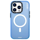 Youngkit Apple iPhone 14 Pro Max Kılıf Magsafe Şarj Özellikli Youngkit Colored Sand Serisi Kapak thumbnail 11