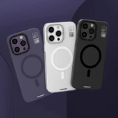 Youngkit Apple iPhone 13 Pro Max Kılıf Magsafe Şarj Özellikli Standlı YoungKit Hermit Bracket Serisi Kapak thumbnail 4