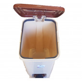 Slim Pedallı Çöp Kovası 40 Lt - 2