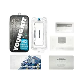 Youngkit Apple iPhone 14 Pro Max Youngkit Antistatik Ve Antidust Kolay Uygulama Aparatlı Cam Ekran Koruyucu - 5