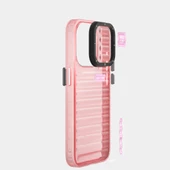 Youngkit Apple iPhone 15 Pro Kılıf Şeffaf Renkli Tasarım YoungKit Fluorite Serisi Kapak thumbnail 11