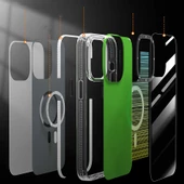 Youngkit Apple iPhone 13 Kılıf Magsafe Şarj Özellikli Youngkit Pure Serisi Kapak thumbnail 6