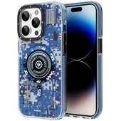 Youngkit Apple iPhone 14 Pro Kılıf Magsafe Şarj Özellikli YoungKit Kamuflaj Serisi Kapak thumbnail 5