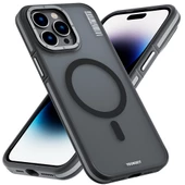 Youngkit Apple iPhone 14 Pro Max Kılıf Magsafe Şarj Özellikli Youngkit Rock Sand Serisi Kapak thumbnail 8