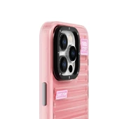 Youngkit Apple iPhone 15 Pro Kılıf Şeffaf Renkli Tasarım YoungKit Fluorite Serisi Kapak thumbnail 9