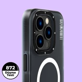 Youngkit Apple iPhone 14 Pro Kılıf Magsafe Şarj Özellikli Youngkit Colored Sand Serisi Kapak thumbnail 8