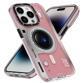 Youngkit Apple iPhone 14 Pro Max Kılıf Magsafe Şarj Özellikli Lens Figürlü YoungKit Art Film Serisi Kapak thumbnail 2