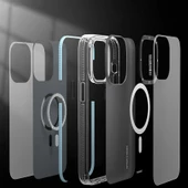 Youngkit Apple iPhone 14 Kılıf Magsafe Şarj Özellikli YoungKit Exquisite Serisi Kapak thumbnail 5