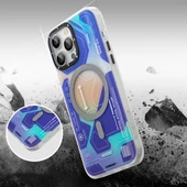 Youngkit Apple iPhone 13 Pro Max Kılıf Magsafe Şarj Özellikli YoungKit Metaverse Serisi Kapak thumbnail 6