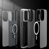 Youngkit Apple iPhone 14 Pro Max Kılıf Magsafe Şarj Özellikli YoungKit Kamuflaj Serisi Kapak thumbnail 3