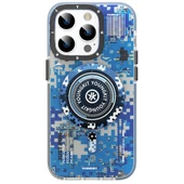 Youngkit Apple iPhone 14 Pro Kılıf Magsafe Şarj Özellikli YoungKit Kamuflaj Serisi Kapak thumbnail 9