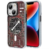 Youngkit Apple iPhone 13 Kılıf Magsafe Şarj Özellikli YoungKit Technology Serisi Kapak thumbnail 1