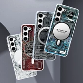 Youngkit Galaxy S23 Kılıf Magsafe Şarj Özellikli YoungKit Technology Serisi Kapak thumbnail 2