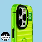 Youngkit Apple iPhone 14 Pro Kılıf Şeffaf Renkli Tasarım YoungKit Fluorite Serisi Kapak thumbnail 2