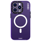 Youngkit Apple iPhone 13 Pro Max Kılıf Magsafe Şarj Özellikli Youngkit Colored Sand Serisi Kapak thumbnail 10