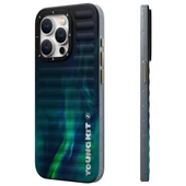 Youngkit Apple iPhone 15 Pro Kılıf Kuzey Işıkları Desenli Youngkit Aurora Serisi Kapak - 2