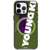 Youngkit Apple iPhone 15 Pro Max Kılıf Magsafe Şarj Özellikli Youngkit Binfen Serisi Yazı Temalı Kapak thumbnail 6