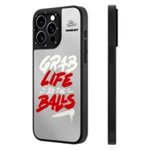 Youngkit Apple iPhone 15 Pro Max Kılıf Tobias Fonseca Tasarımlı Youngkit Mirror Kapak - 1