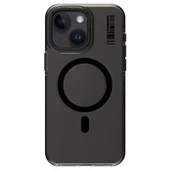 Youngkit Apple iPhone 15 Plus Kılıf Magsafe Şarj Özellikli Şeffaf Youngkit Crystal Shield Serisi Kapak thumbnail 1