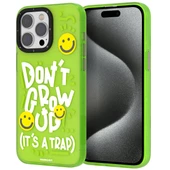 Youngkit Apple iPhone 15 Pro Max Kılıf Desenli Youngkit Happy Hearth Serisi Kapak - 12