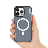 Youngkit Apple iPhone 15 Plus Kılıf Magsafe Şarj Özellikli Youngkit Colored Sand Serisi Kapak thumbnail 4