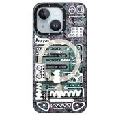 Youngkit Apple iPhone 15 Kılıf Magsafe Şarj Özellikli Youngkit Dark Matter Serisi Kapak thumbnail 2