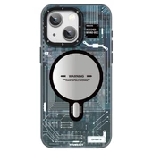 Youngkit Apple iPhone 15 Plus Kılıf Magsafe Şarj Özellikli YoungKit Technology Serisi Kapak thumbnail 11