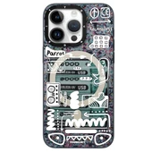 Youngkit Apple iPhone 15 Pro Max Kılıf Magsafe Şarj Özellikli Youngkit Dark Matter Serisi Kapak thumbnail 9