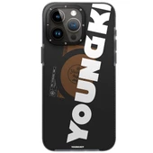 Youngkit Apple iPhone 15 Pro Max Kılıf Magsafe Şarj Özellikli Youngkit Binfen Serisi Yazı Temalı Kapak thumbnail 7