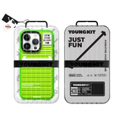 Youngkit Apple iPhone 15 Pro Kılıf YoungKit Luggage FireFly Serisi Kapak - 12