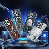 Youngkit Apple iPhone 15 Plus Kılıf Magsafe Şarj Özellikli YoungKit Technology Serisi Kapak thumbnail 7