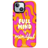 Youngkit Apple iPhone 15 Kılıf Yazı Desenli Youngkit Mindfulness Serisi Kapak thumbnail 9