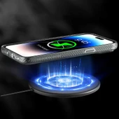 Youngkit Apple iPhone 15 Pro Kılıf Magsafe Şarj Özellikli Youngkit Rock Serisi Kapak thumbnail 3