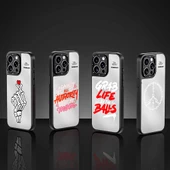 Youngkit Apple iPhone 15 Pro Max Kılıf Tobias Fonseca Tasarımlı Youngkit Mirror Kapak - 9